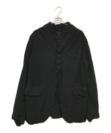 COMME des GARCONS HOMME PLUS（コムデギャルソンオムプリュス）の古着「縮絨ウールジャケット」｜ブラック