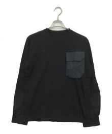 sacai（サカイ）の古着「22ss/Sports Mix L/S T-Shirt」｜ブラック