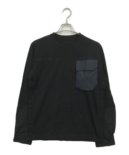 sacai（サカイ）sacai (サカイ) 22ss/Sports Mix L/S T-Shirt ブラック サイズ:2の古着・服飾アイテム