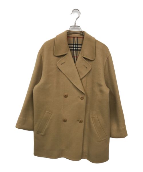 Burberry's（バーバリーズ）Burberry's (バーバリーズ) 裏ノヴァウールPコート ブラウン サイズ:9の古着・服飾アイテム