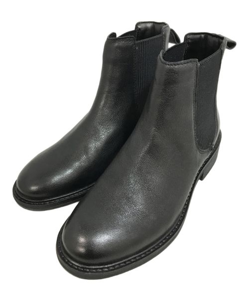 CLARKS（クラークス）CLARKS (クラークス) Paulson Up サイドゴアブーツ ブラック サイズ:22.5の古着・服飾アイテム