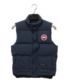 CANADA GOOSE（カナダグース）の古着「ダウンベスト」｜ブルー