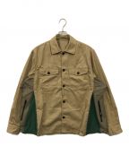 sacaiサカイ）の古着「Chino Grosgrain Shirt」｜ベージュ