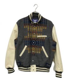 JUNYA WATANABE COMME des GARCONS×PENDLETON（(ジュンヤワタナベ コムデギャルソン×ペンドルトン）の古着「スタジャン」｜グレー