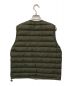 DANTON (ダントン) NYLON TAFFETA INNER DOWN CREWNECK VEST グリーン サイズ:M：9000円