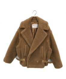 MaxMara（マックスマーラ）の古着「1951テディベア ショート コート」｜ブラウン