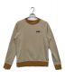 Patagonia（パタゴニア）の古着「Women's P-6 Label Organic Crew Sweatshirt」｜ベージュ