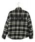 SUPREME (シュプリーム) Quilted Arc Logo Flannel Shirt rt ブラック サイズ:M：14000円