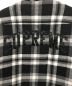 中古・古着 SUPREME (シュプリーム) Quilted Arc Logo Flannel Shirt rt ブラック サイズ:M：14000円