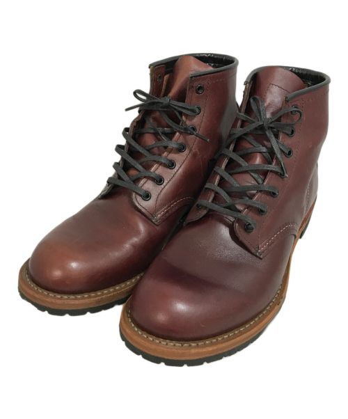 RED WING（レッドウィング）RED WING (レッドウィング) BECKMAN BOOT レッド サイズ:8 1/2の古着・服飾アイテム