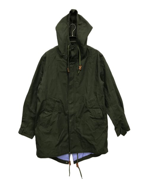 nanamica（ナナミカ）nanamica (ナナミカ) GORE-TEX Shell Coat グリーン サイズ:XLの古着・服飾アイテム