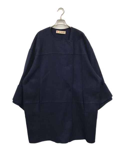 MARNI（マルニ）MARNI (マルニ) コート ネイビー サイズ:38の古着・服飾アイテム