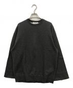 Graphpaperグラフペーパー）の古着「Ultra Compact Terry Crew Neck」｜グレー