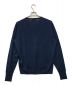 JOHN SMEDLEY (ジョンスメドレー) ウールVネックニット ネイビー サイズ:XL：5000円