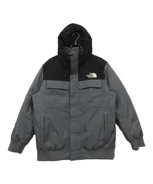 THE NORTH FACE（ザ ノース フェイス）THE NORTH FACE (ザ ノース フェイス) ダウンジャケット グレー×ブラック サイズ:XLの古着・服飾アイテム