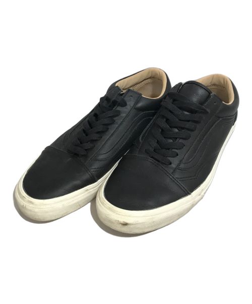 VANS（バンズ）VANS (バンズ) Ron Herman (ロンハーマン) レザーローカットスニーカー ブラック サイズ:29の古着・服飾アイテム