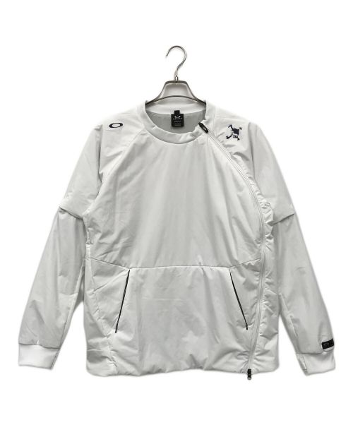 OAKLEY（オークリー）OAKLEY (オークリー) Skull Active Insulation Pullover ホワイト サイズ:XLの古着・服飾アイテム