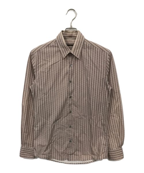 LOUIS VUITTON（ルイ ヴィトン）LOUIS VUITTON (ルイ ヴィトン) シャツ ブラウン サイズ:38の古着・服飾アイテム