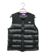 THE NORTHFACE PURPLELABEL (ザ・ノースフェイス パープルレーベル) ダウンベスト ブラック サイズ:WS