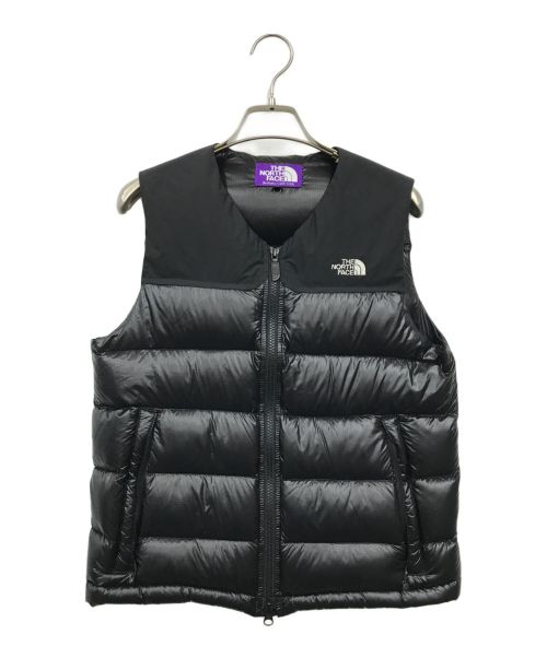 THE NORTHFACE PURPLELABEL（ザ・ノースフェイス パープルレーベル）THE NORTHFACE PURPLELABEL (ザ・ノースフェイス パープルレーベル) ダウンベスト ブラック サイズ:WSの古着・服飾アイテム