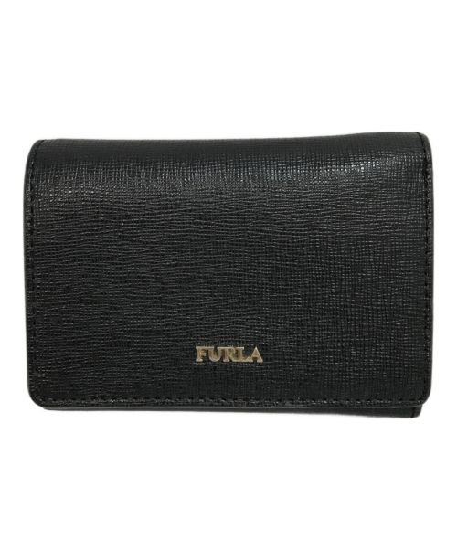 FURLA（フルラ）FURLA (フルラ) コンパクトウォレット ブラックの古着・服飾アイテム