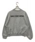 BALENCIAGA (バレンシアガ) ロゴスウェット グレー サイズ:S：50000円