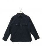 WAREHOUSE×JOHN GLUCKOWウエアハウス×ジョン グラッコー）の古着「1930s Chief Petty Officer (C.P.O.) Shirt」｜ネイビー