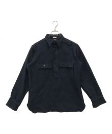 WAREHOUSE×JOHN GLUCKOW（ウエアハウス×ジョン グラッコー）の古着「1930s Chief Petty Officer (C.P.O.) Shirt」｜ネイビー