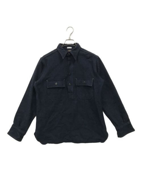 WAREHOUSE（ウエアハウス）WAREHOUSE (ウエアハウス) JOHN GLUCKOW (ジョン グラッコー) 1930s Chief Petty Officer (C.P.O.) Shirt ネイビー サイズ:38の古着・服飾アイテム