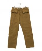 WAREHOUSEウエアハウス）の古着「BROWN DUCK DOUBLE WORK PANTS」｜ブラウン