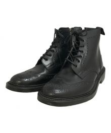 Tricker's×SOPHNET.（トリッカーズ×ソフネット）の古着「IN ZIP COUNTRY BOOTS」｜ブラック