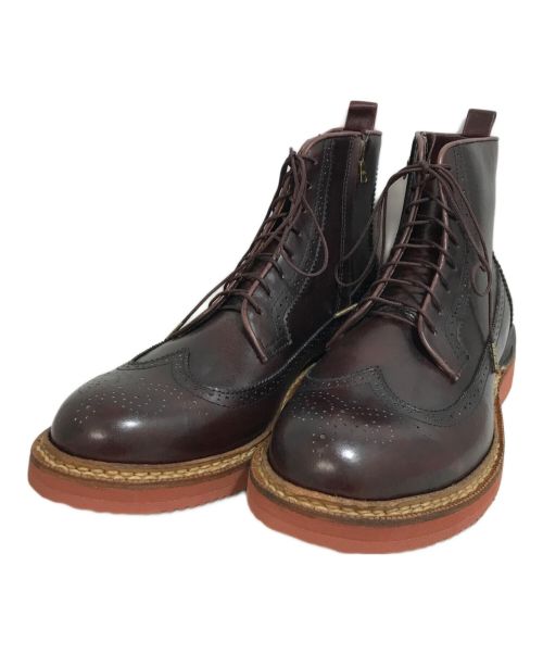 VISVIM（ビズビム）VISVIM (ビズビム) PATRICIAN MID-FOLK BURGUNDY レッド サイズ:9.5の古着・服飾アイテム