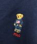 中古・古着 POLO RALPH LAUREN (ポロ・ラルフローレン) ポロベアスナップスウェットカーディガン ネイビー サイズ:S 未使用品：18000円