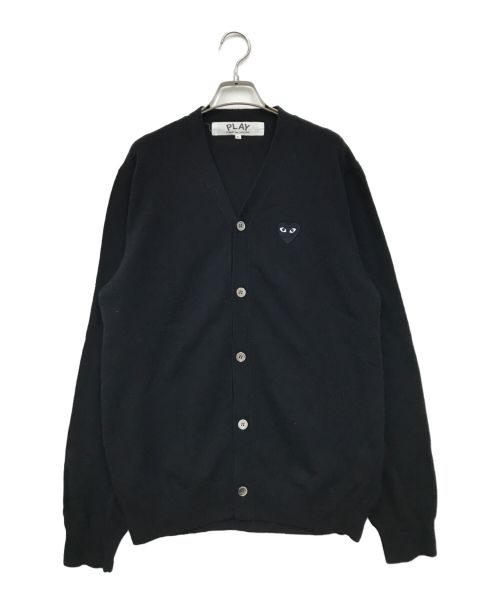 PLAY COMME des GARCONS（プレイ コムデギャルソン）PLAY COMME des GARCONS (プレイ コムデギャルソン) カーディガン ブラック サイズ:XLの古着・服飾アイテム