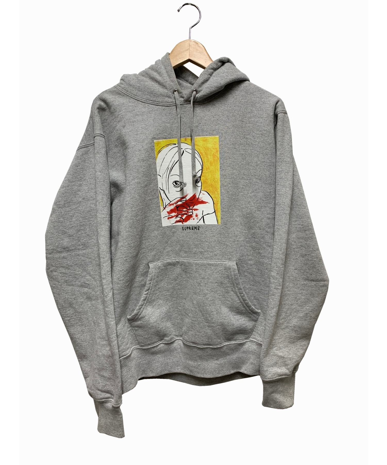 supreme bloody nose hoodie