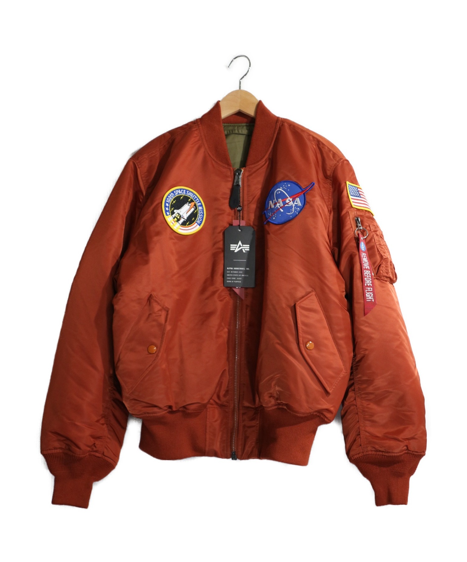 SALE／55%OFF】 MA-1タグ REMOVE BEFORE FUGHT kids-nurie.com