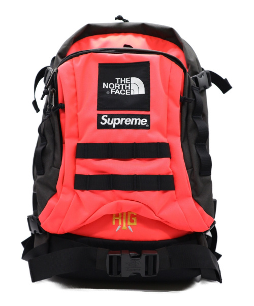 最前線の Supreme ザ x The メタリック バックパック North Face