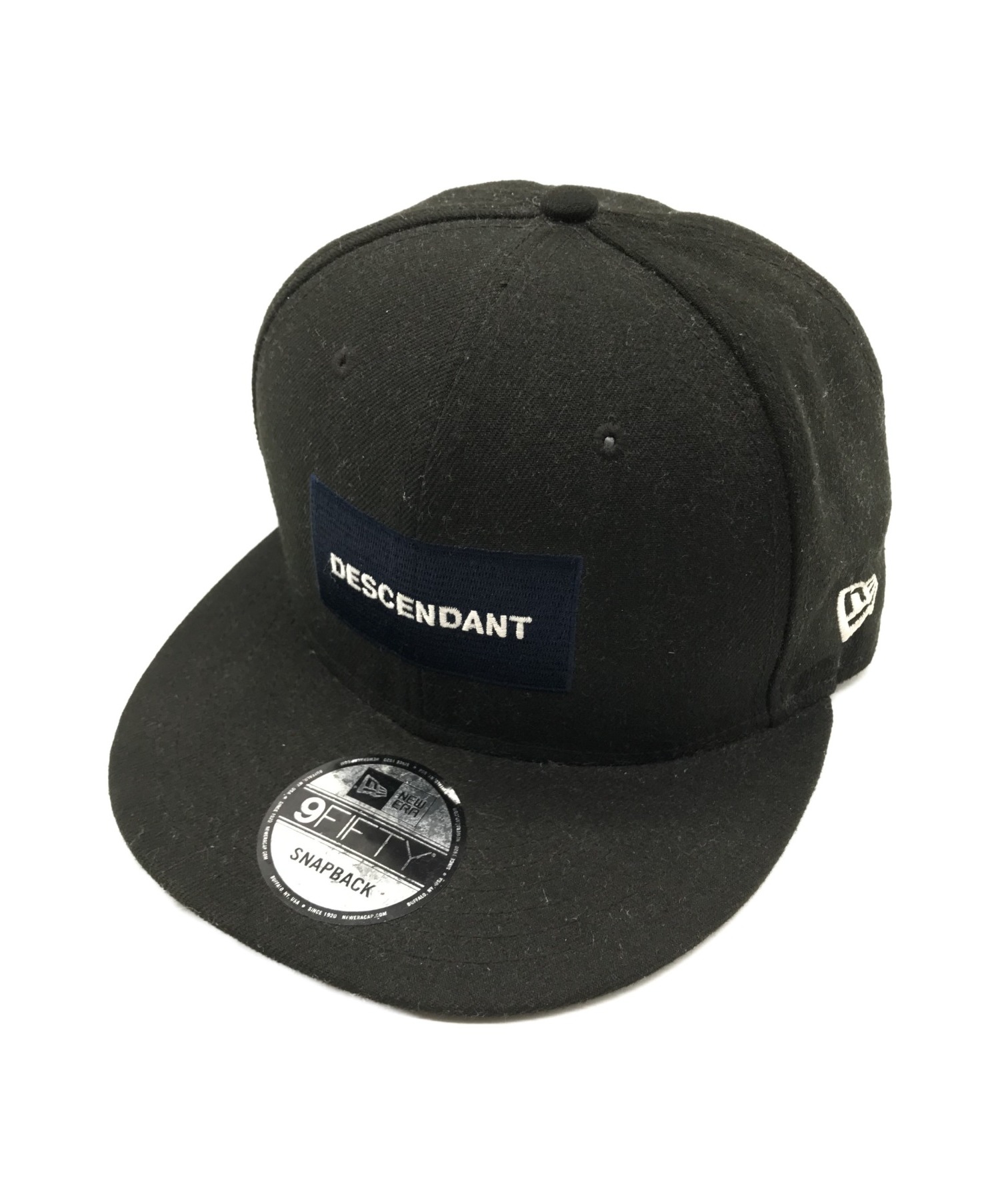 中古 古着通販 Descendant New Era デサント ニューエラ キャップ ブラック サイズ One Size Box 9fifty New Era Cap 人気アイテム ブランド 古着通販 トレファク公式 Trefac Fashion