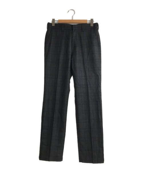 WACKO MARIA（ワコマリア）WACKO MARIA (ワコマリア) HOUNDSTOOTH CHECK SKATE TROUSERS ネイビー サイズ:Sの古着・服飾アイテム