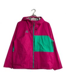 NIKE ACG（ナイキエージーシー）の古着「ナイロンジャケット」｜グリーン×ピンク