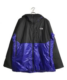 THE NORTH FACE（ザ ノース フェイス）の古着「シンセティック ビレイ パーカ」｜ブルー×ブラック