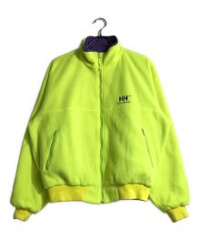 HELLY HANSEN（ヘリーハンセン）の古着「リバーシブルフリースジャケット」｜パープル×イエロー