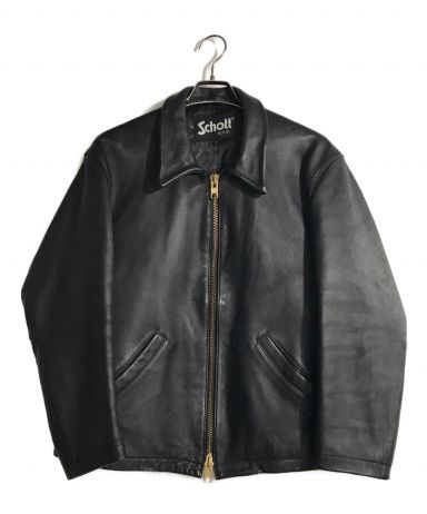 【中古・古着通販】Schott (ショット) レザースポーツジャケット