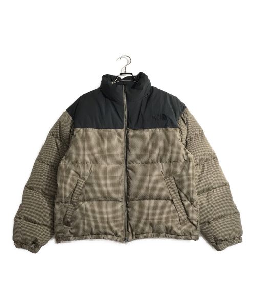 THE NORTHFACE PURPLELABEL（ザ・ノースフェイス パープルレーベル）THE NORTHFACE PURPLELABEL (ザ ノースフェイス パープルレーベル) リップストップヌプシダウンジャケット ブラウン×ブラック サイズ:XXLの古着・服飾アイテム