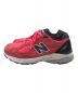 NEW BALANCE (ニューバランス) スニーカー レッド サイズ:27cm：10000円