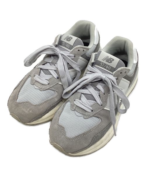 NEW BALANCE（ニューバランス）NEW BALANCE (ニューバランス) スニーカー グレー サイズ:24cmの古着・服飾アイテム