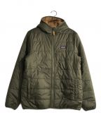 Patagoniaパタゴニア）の古着「キッズ・リバーシブル・レディ・フレディ・フーディ」｜ベージュ