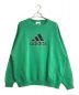 adidas（アディダス）の古着「ロゴスウェット」｜グリーン