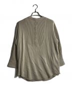 TANタン）の古着「ピンタックニット/BOILED PINTUCK BLOUSE」｜ベージュ