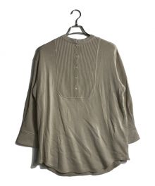 TAN（タン）の古着「ピンタックニット/BOILED PINTUCK BLOUSE」｜ベージュ